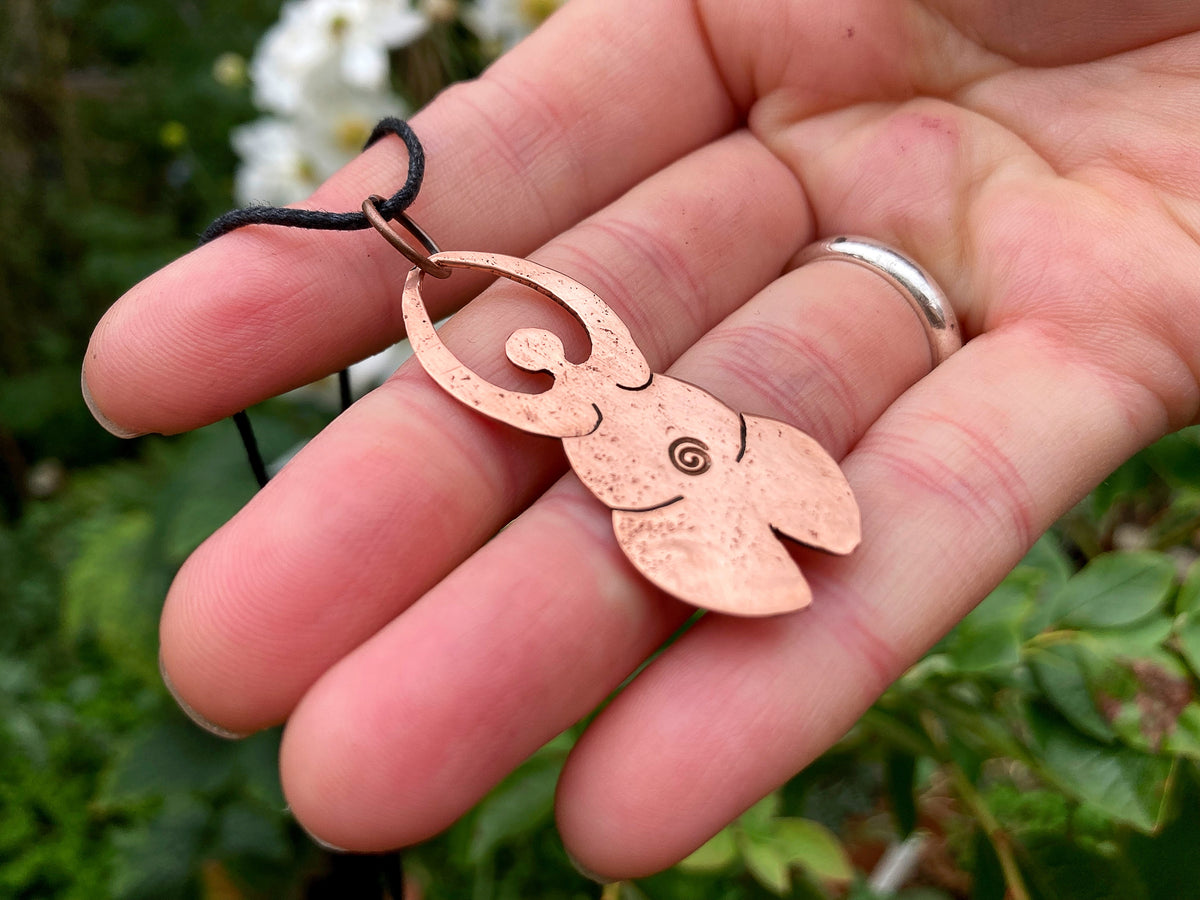 Copper Heavy Necklace - The Ancient Sage Metaphysical Store