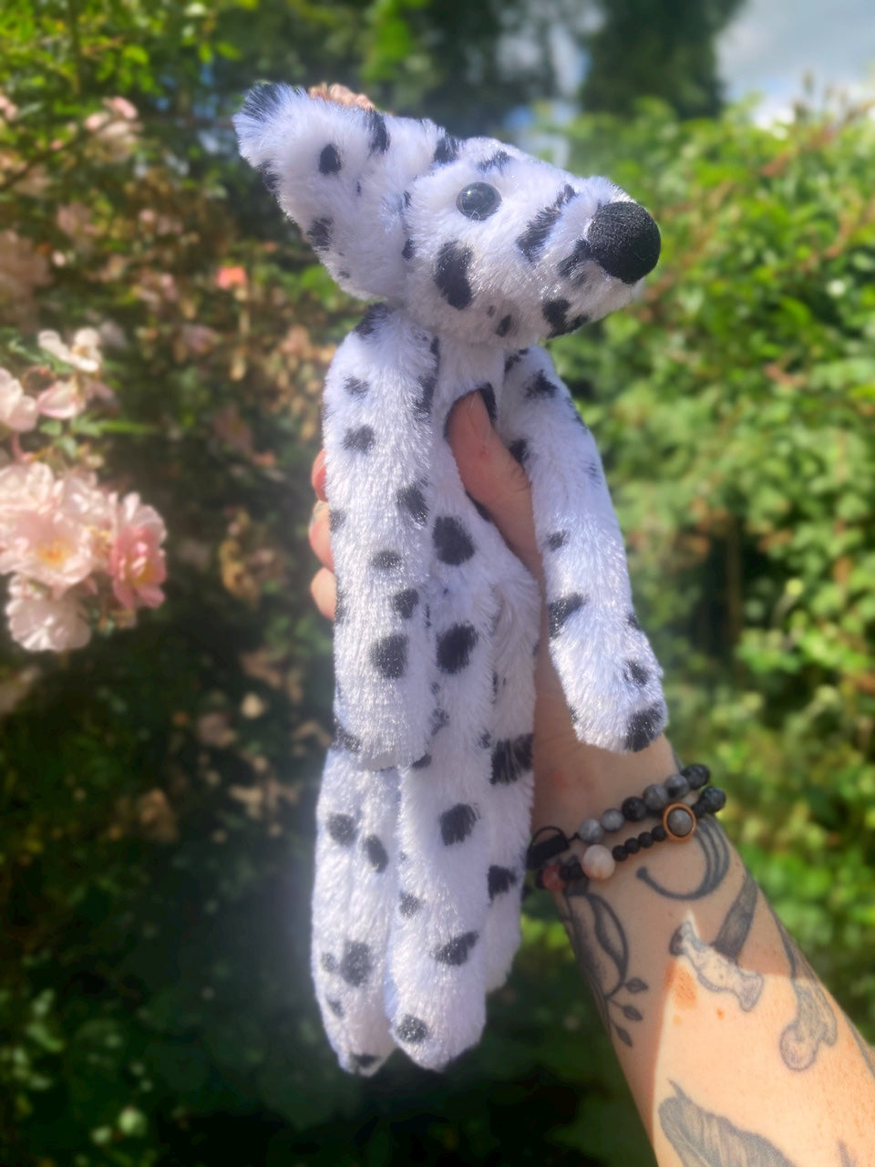 ‘PONGO’ - Handmade Luxury Weighted Plush Fluffy Fox Doll