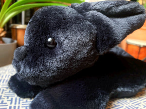 ‘VOID’ THE SQUISHY FOX - Handmade Luxury Weighted Plush Fox Doll