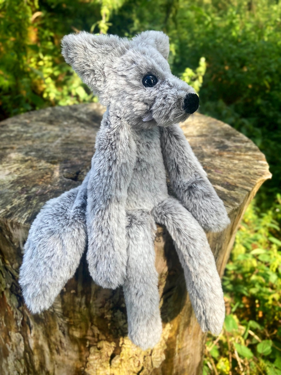 WEREFOX - Handmade Luxury Weighted Plush Fluffy Fox Doll