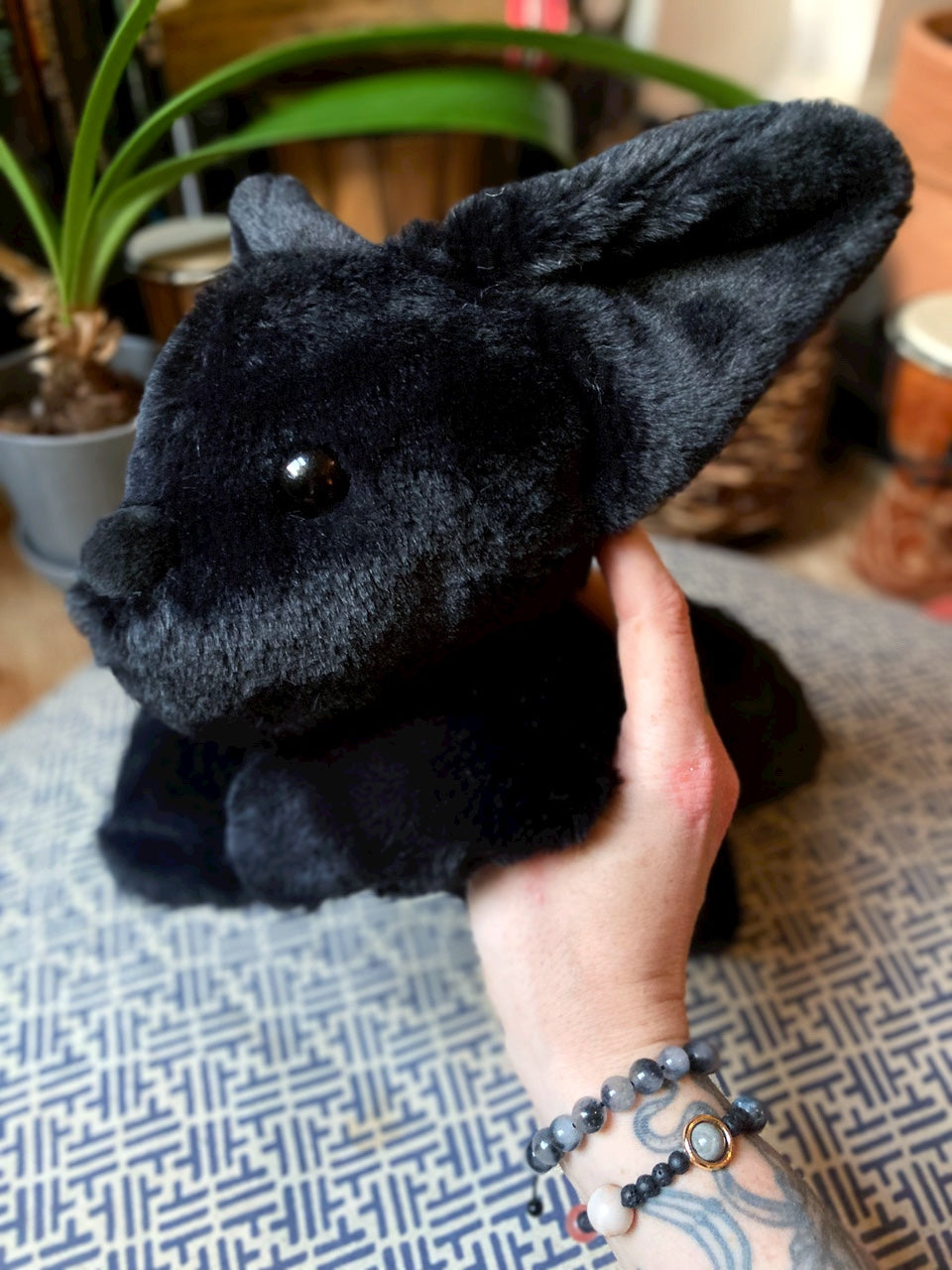 ‘VOID’ THE SQUISHY FOX - Handmade Luxury Weighted Plush Fox Doll