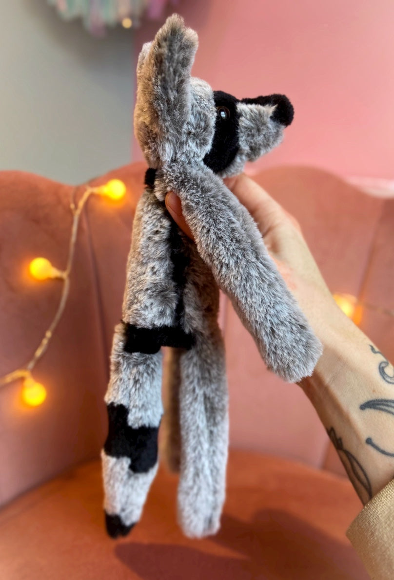 RACCOON FOX - Handmade Luxury Weighted Plush Fluffy Fox Doll