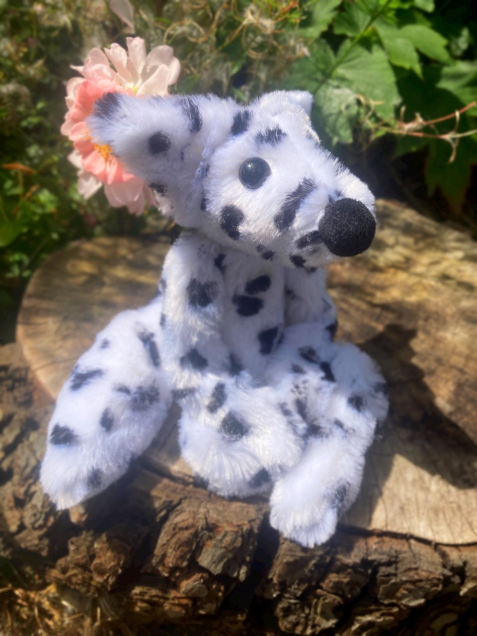 ‘PONGO’ - Handmade Luxury Weighted Plush Fluffy Fox Doll