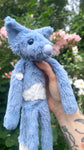 ‘CUMULO’ THE CLOUD FOX - Handmade Luxury Weighted Plush Fluffy Fox Doll