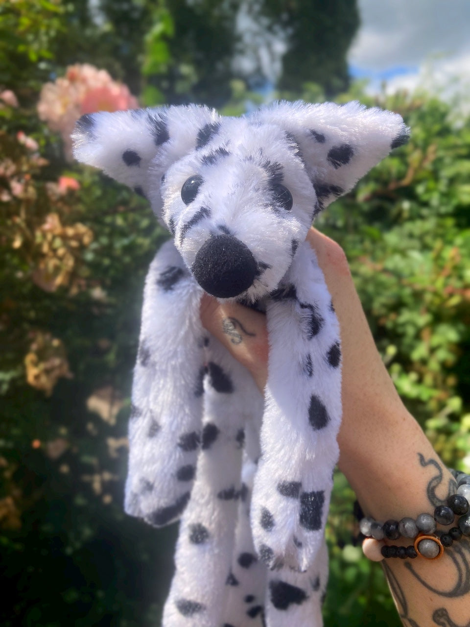 ‘PONGO’ - Handmade Luxury Weighted Plush Fluffy Fox Doll