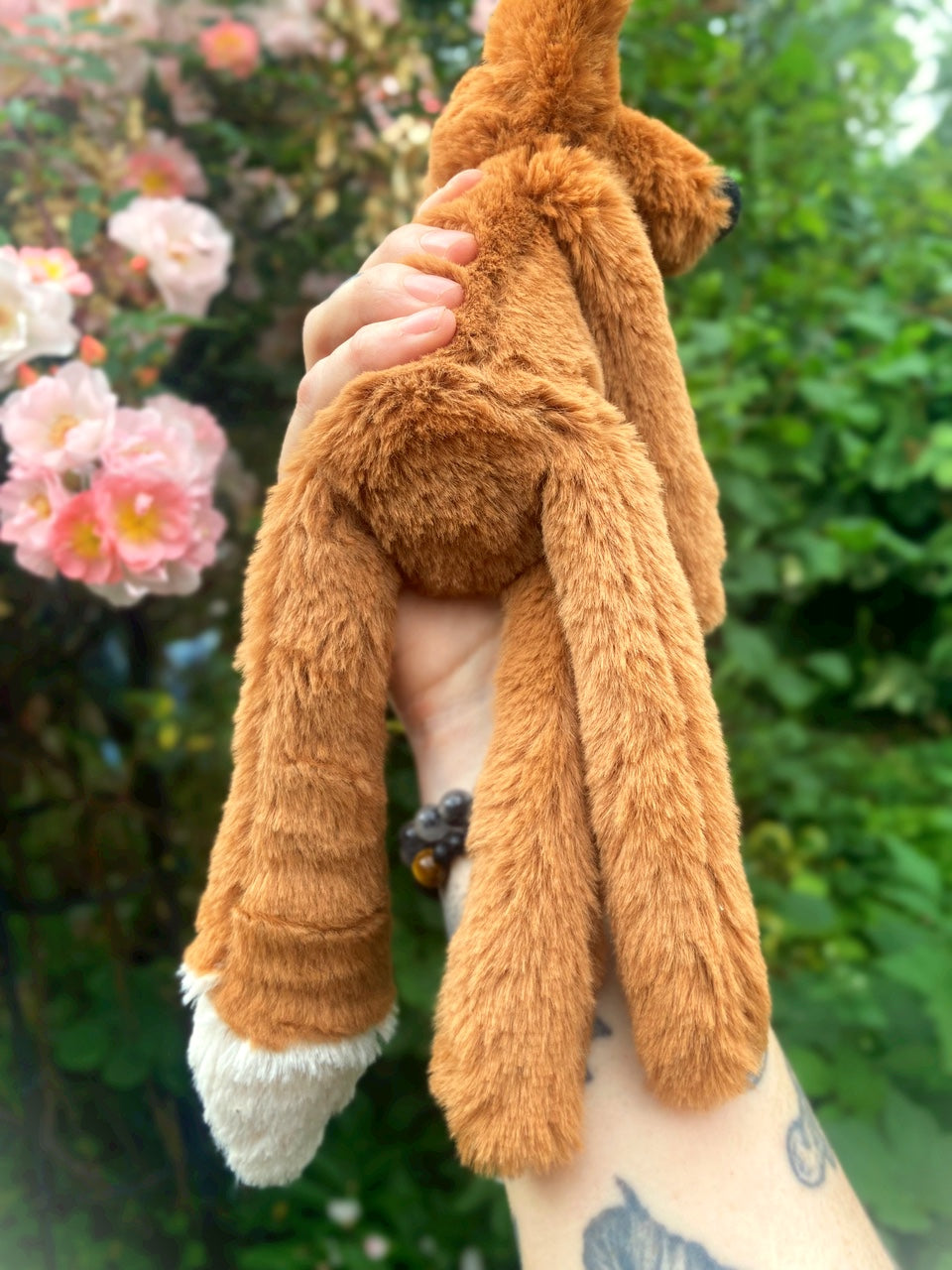 ‘COPPER’ - Handmade Luxury Weighted Plush Fluffy Fox Doll