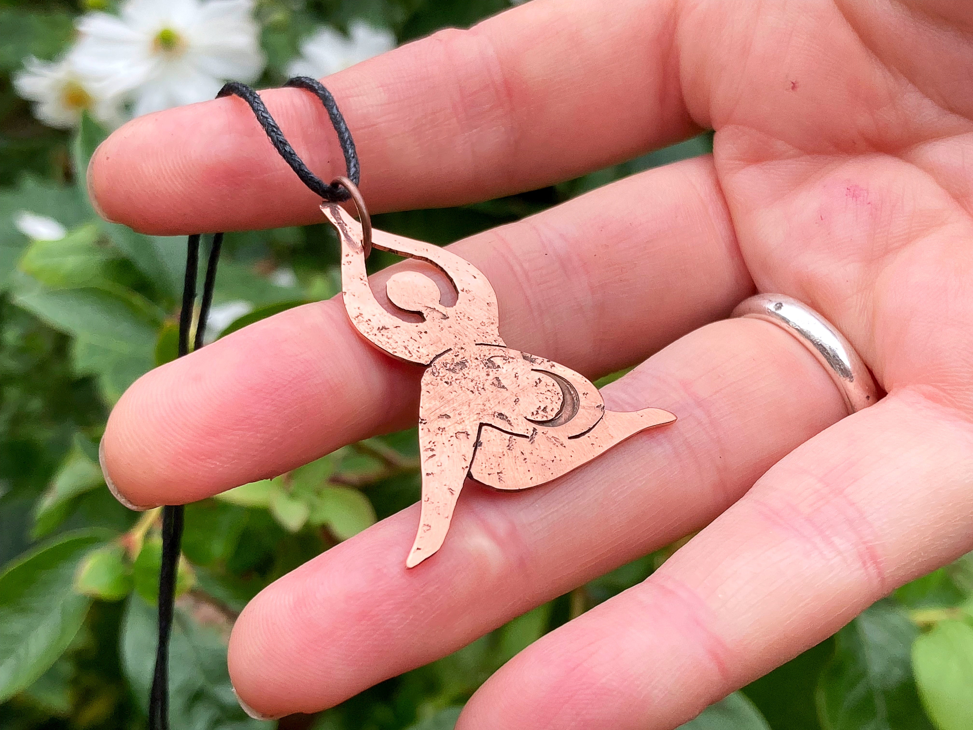 YOGA GODDESS Handmade Copper Necklace – RisingTides