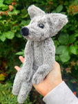 WEREFOX - Handmade Luxury Weighted Plush Fluffy Fox Doll (reserved)