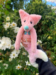 MERFOX - Handmade Luxury Weighted Plush Fluffy Fox Doll