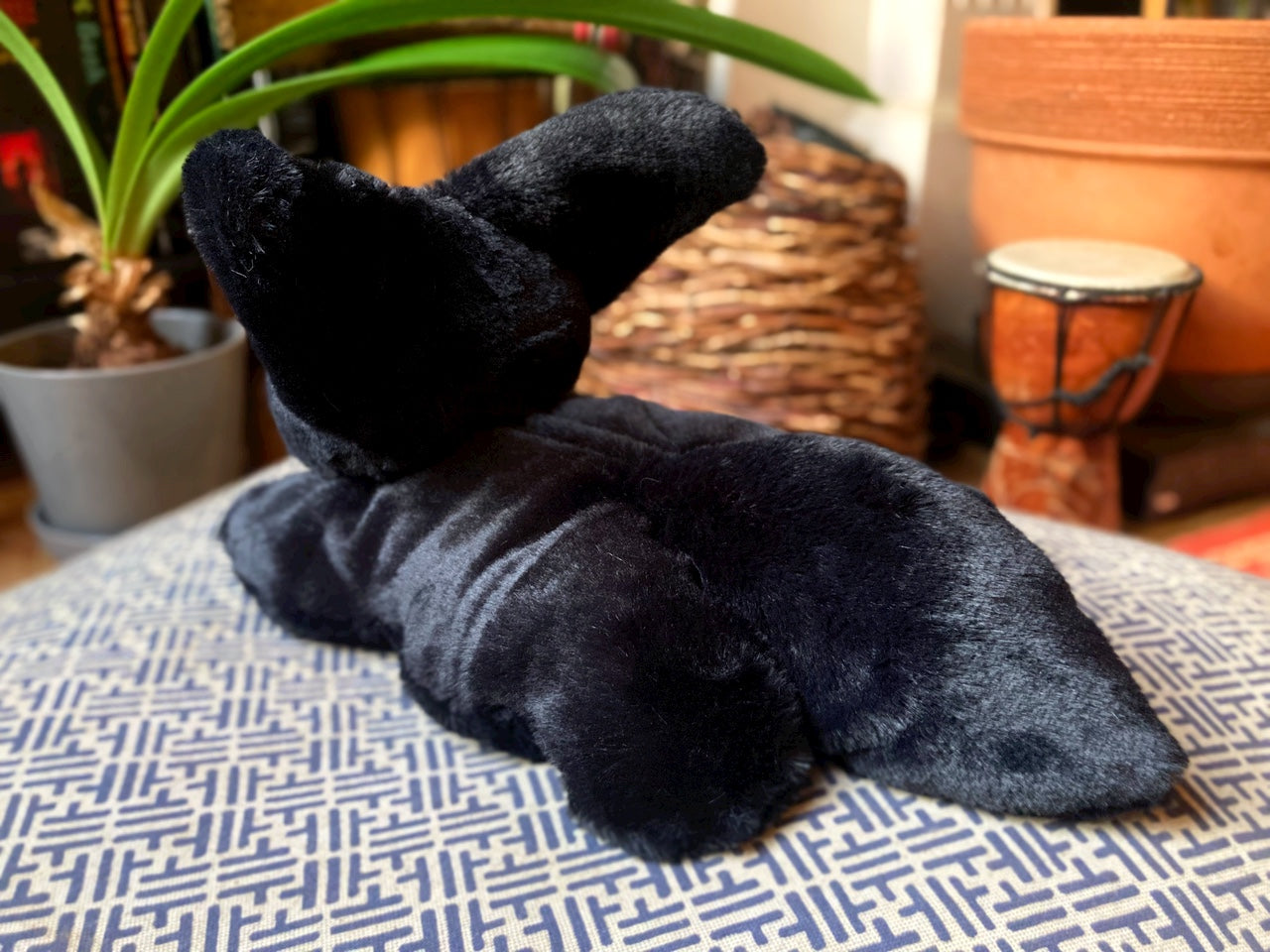 ‘VOID’ THE SQUISHY FOX - Handmade Luxury Weighted Plush Fox Doll