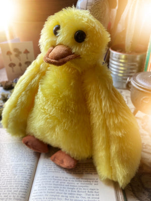 SUNNY THE DOOFY DUCKLING Handmade Weighted Plush Friend