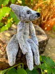 WEREFOX - Handmade Luxury Weighted Plush Fluffy Fox Doll