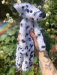 ‘PONGO’ SPOTTY FOX (A) - Handmade Luxury Weighted Plush Fluffy Fox Doll