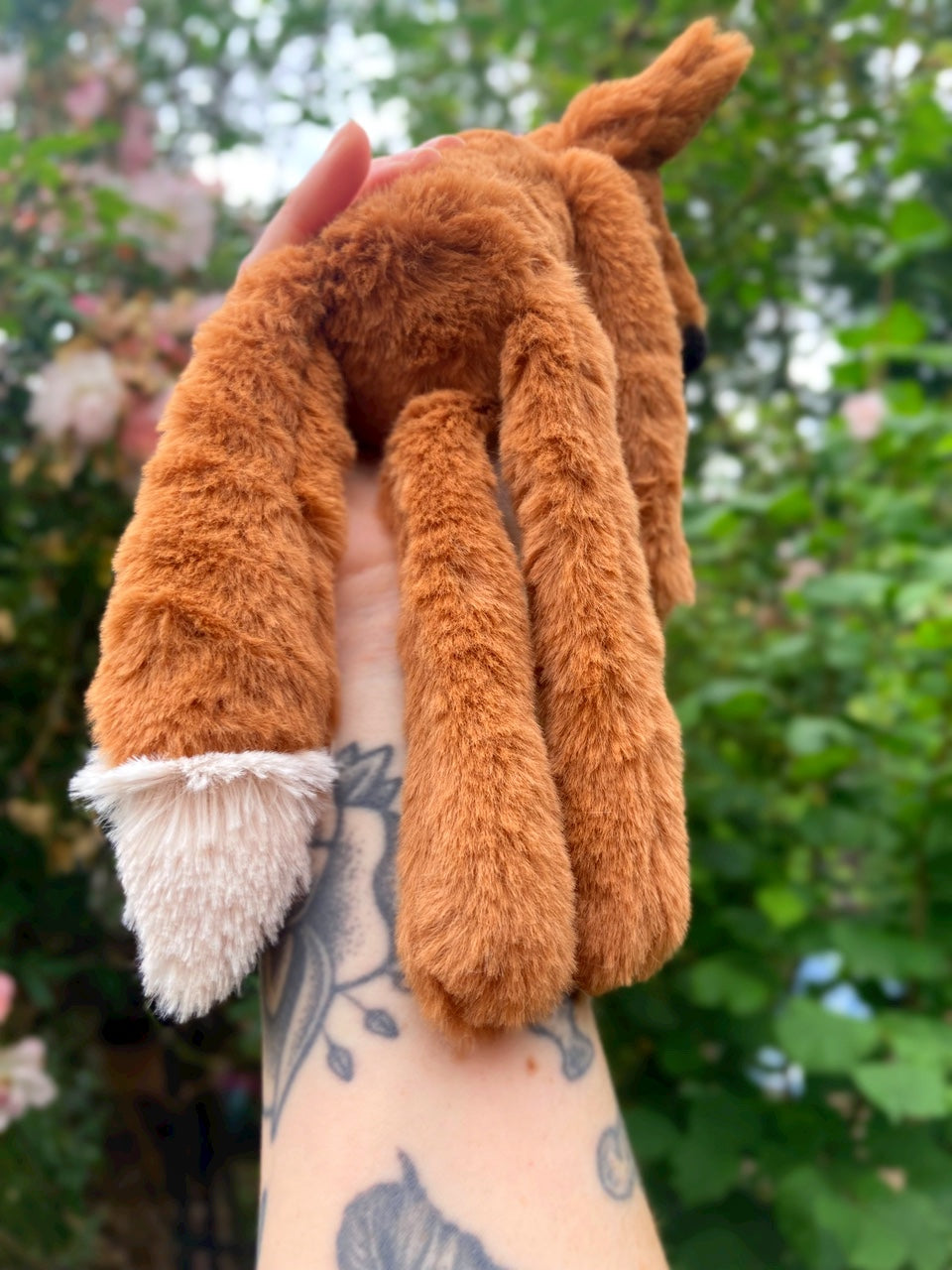 ‘COPPER’ - Handmade Luxury Weighted Plush Fluffy Fox Doll