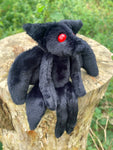 MOTHFOX (C) - Mothman Inspired Handmade Luxury Weighted Plush Doll