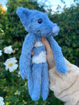 CLOUD FOX - Handmade Luxury Weighted Plush Fluffy Fox Doll