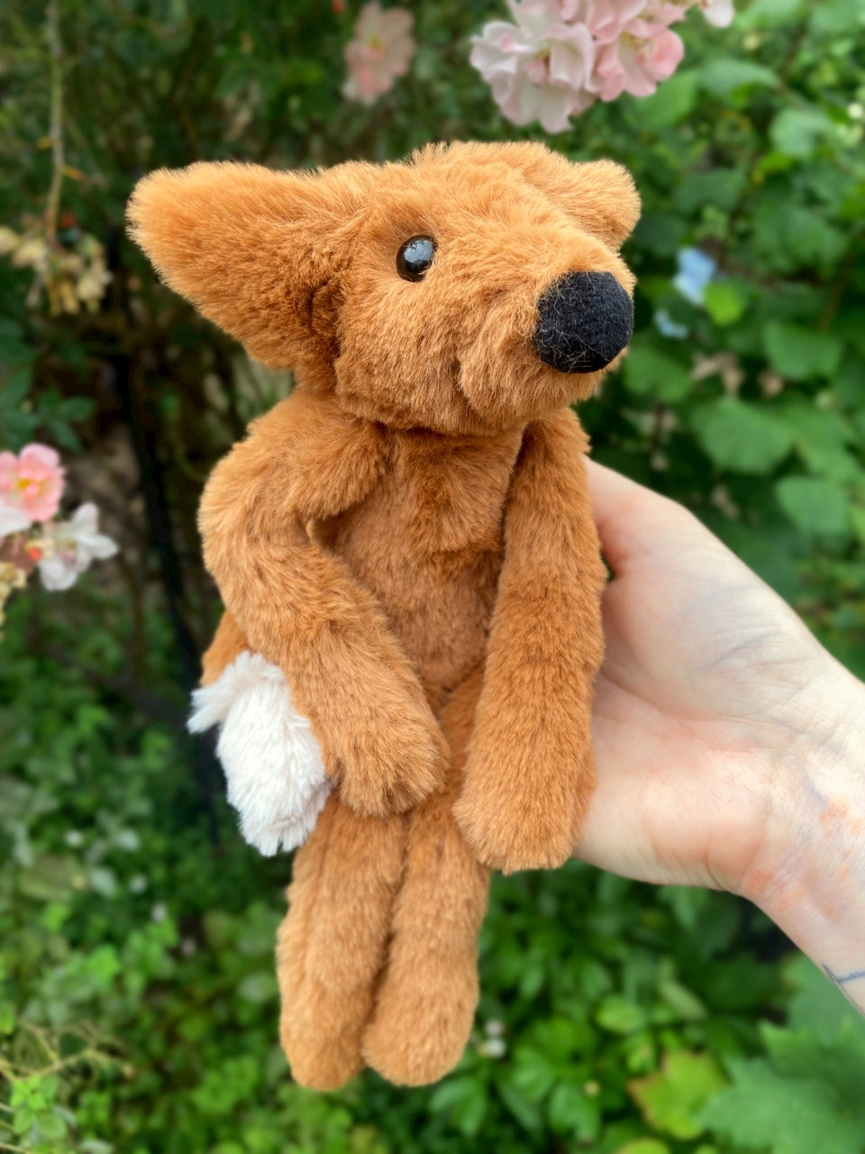 ‘COPPER’ - Handmade Luxury Weighted Plush Fluffy Fox Doll