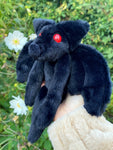 MOTHFOX - Mothman Inspired Handmade Luxury Weighted Plush Doll