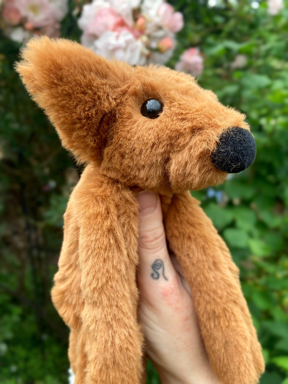 ‘COPPER’ - Handmade Luxury Weighted Plush Fluffy Fox Doll