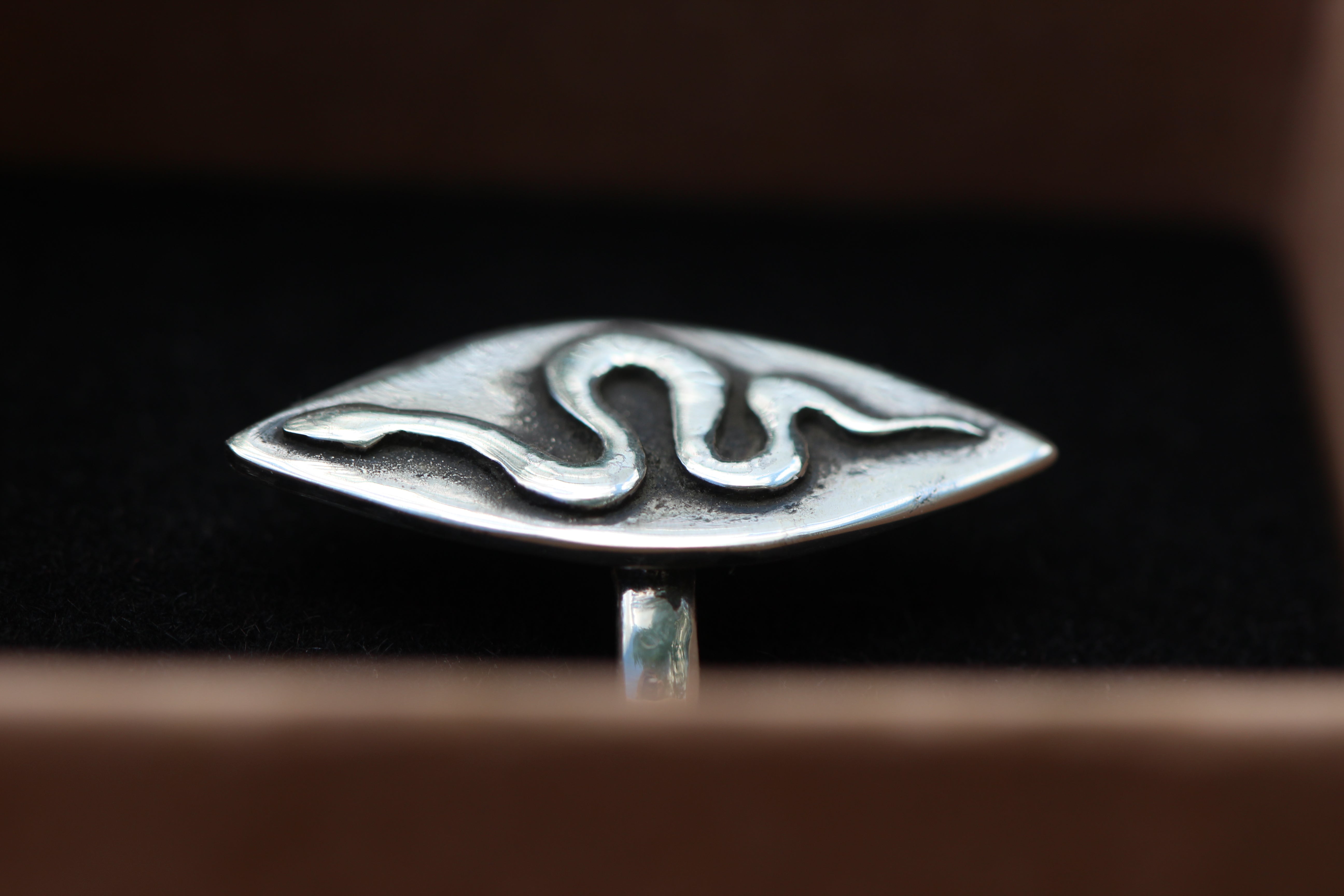 MOVE - Handmade Sterling Silver Snake Ring