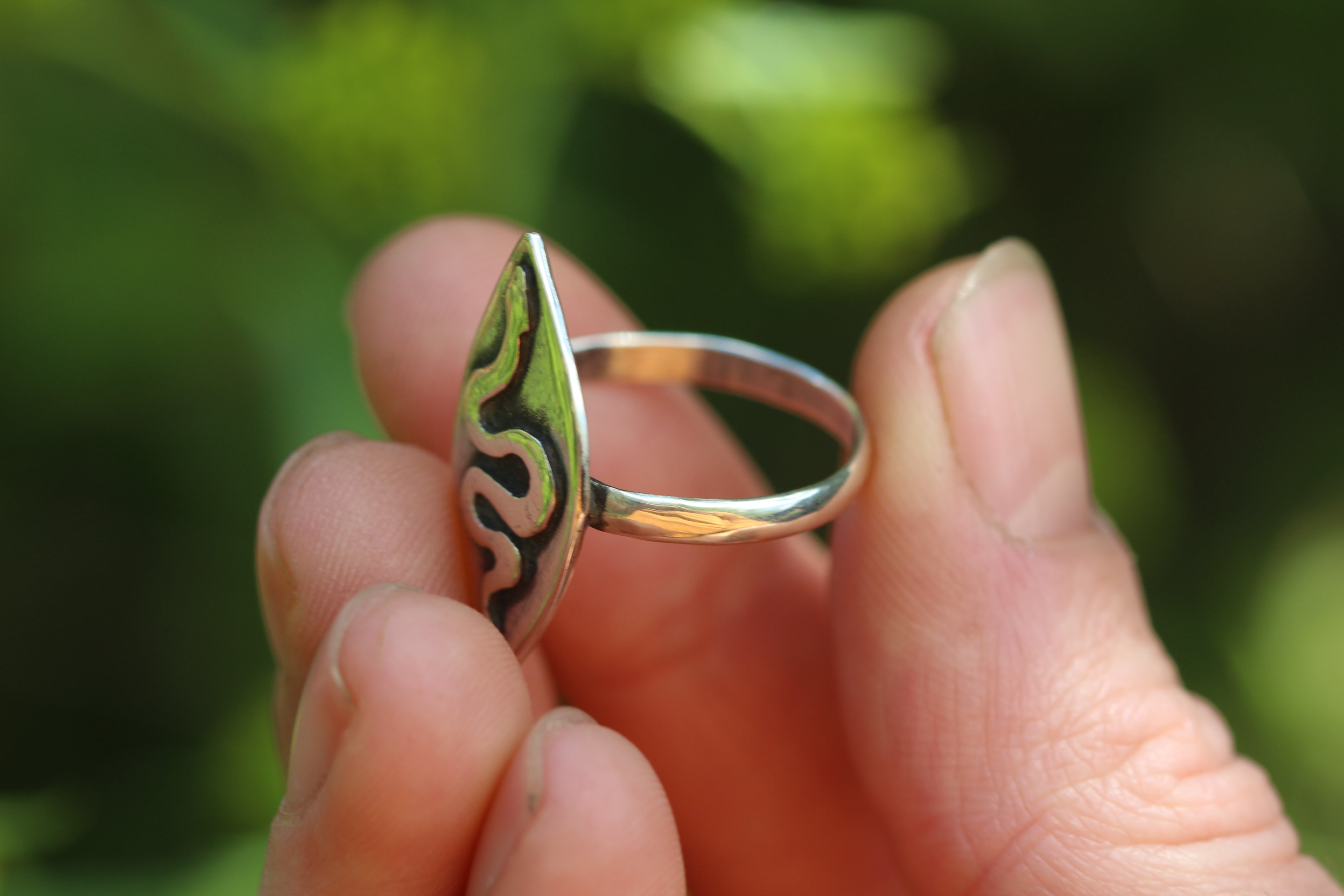 MOVE - Handmade Sterling Silver Snake Ring