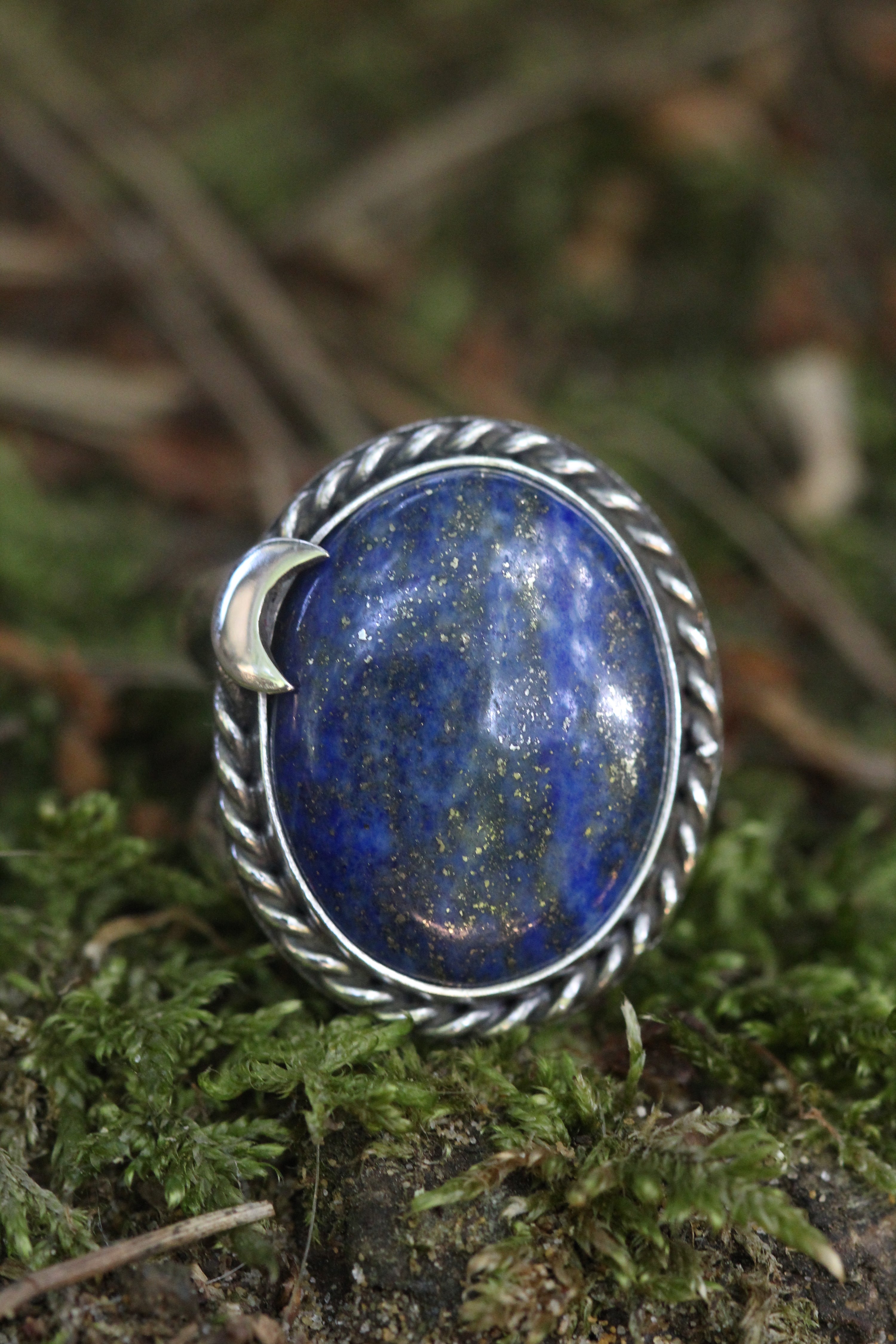 CONSTELLATIONS Lapis Lazuli Ring, Size 5.5-6/UK L