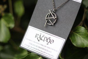 RAIDHO Sterling Silver Rune Necklace