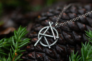 RAIDHO Sterling Silver Rune Necklace