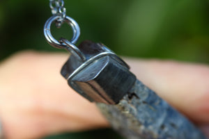 SACRED WATERS Sterling Silver Necklace with Blue Kyanite