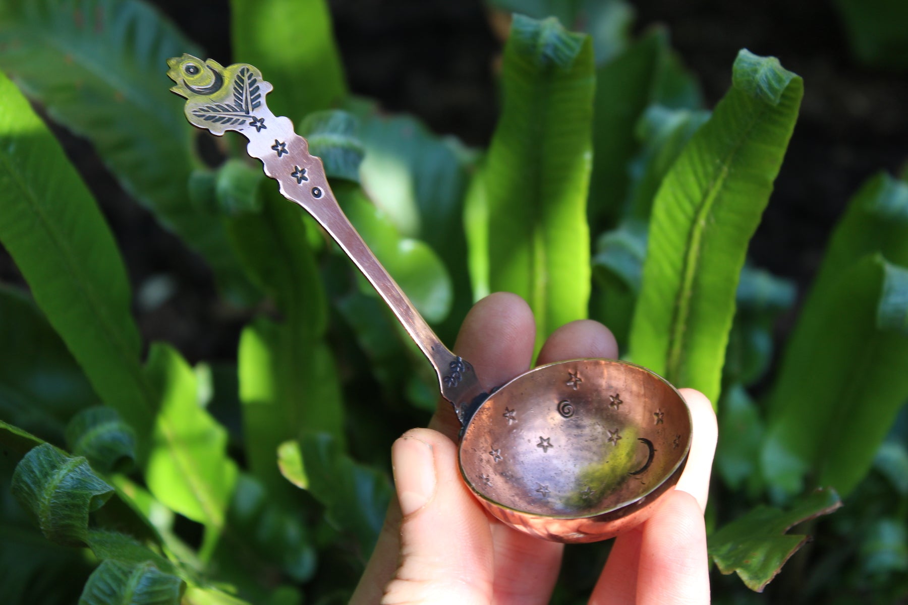 WITCHES SPOON No. 1 - Handmade Copper Spoon