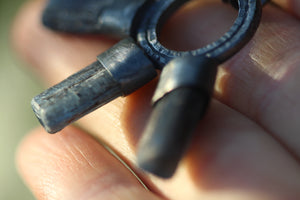 Sterling Silver WOLF MOTHER Necklace with Blue Kyanite