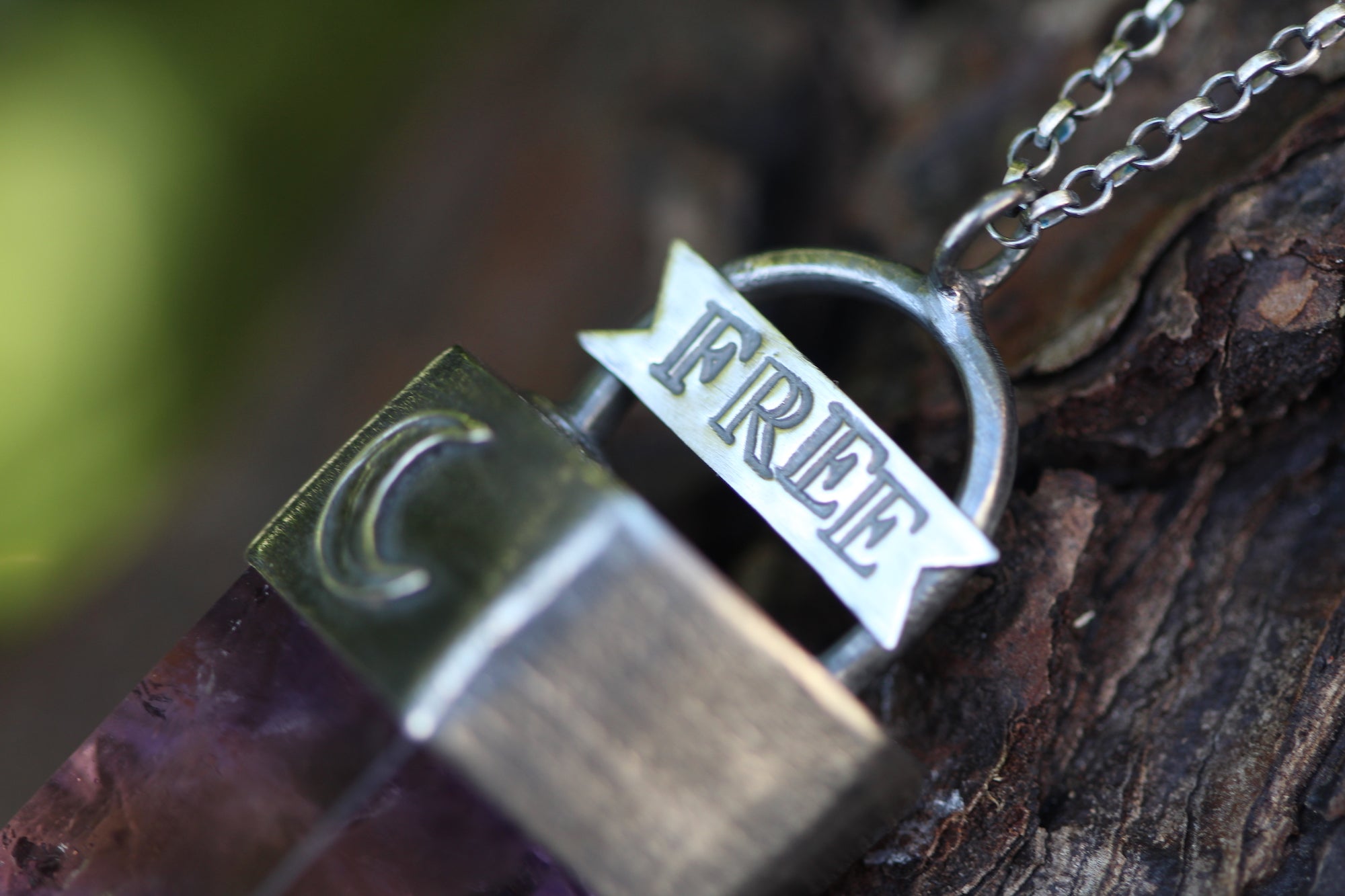 FREE SPIRIT Ametrine & Sterling Silver Necklace