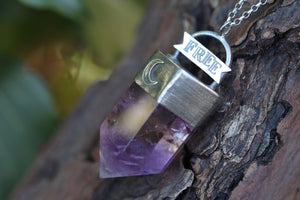 FREE SPIRIT Ametrine & Sterling Silver Necklace