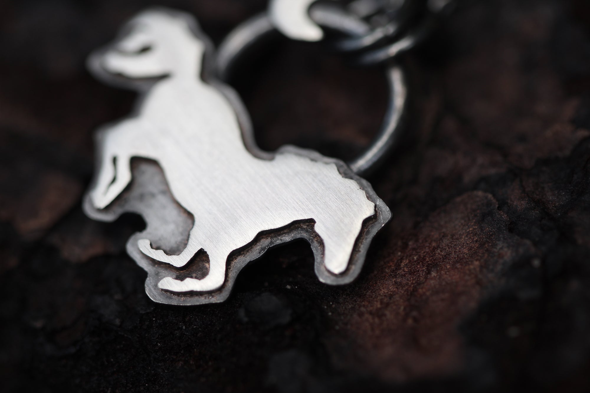 WILD FEMININE Sterling Silver Horse Necklace