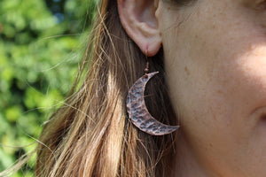 MOONRISE Handmade Copper Earrings