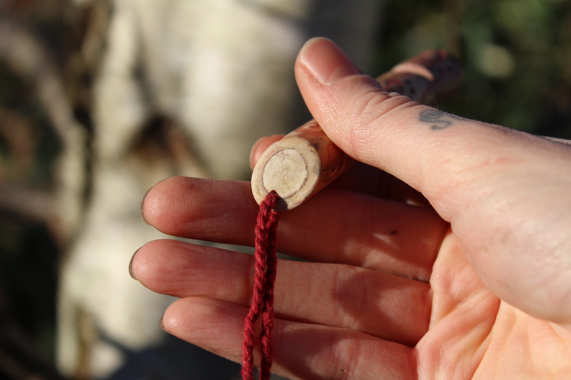 Beetroot Dyed Elder Wilderness Whistle