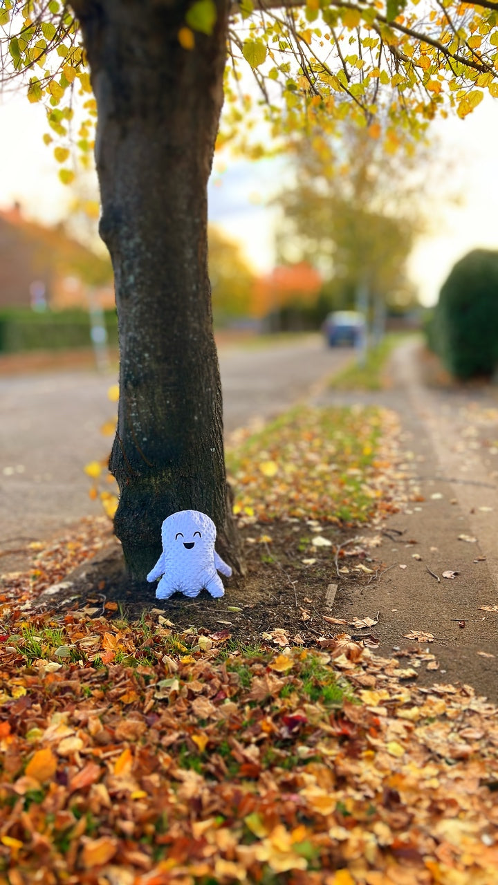 Large Friendly Ghost - Handmade Soft Plushie Ghost